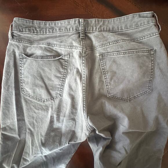 FLINT‎ AND TINDER Men’s 365 5 Pocket Pant 34 x 36 Washed Grey Athletic Tapered - Picture 8 of 8